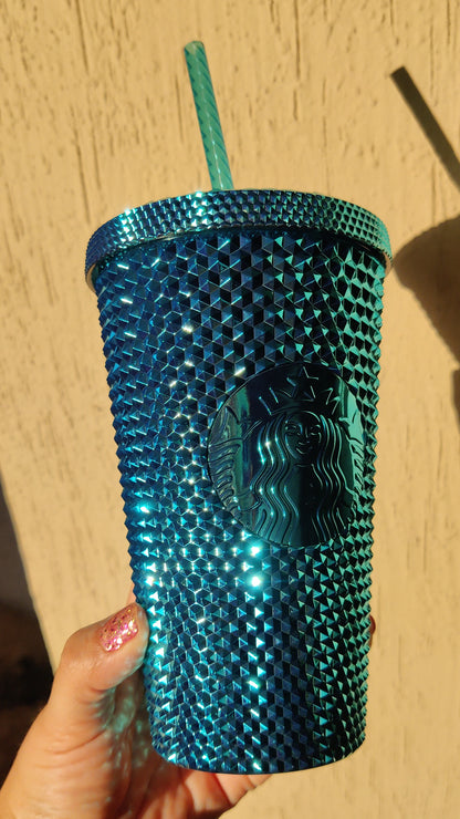 Starbucks - vaso teal studded Summer