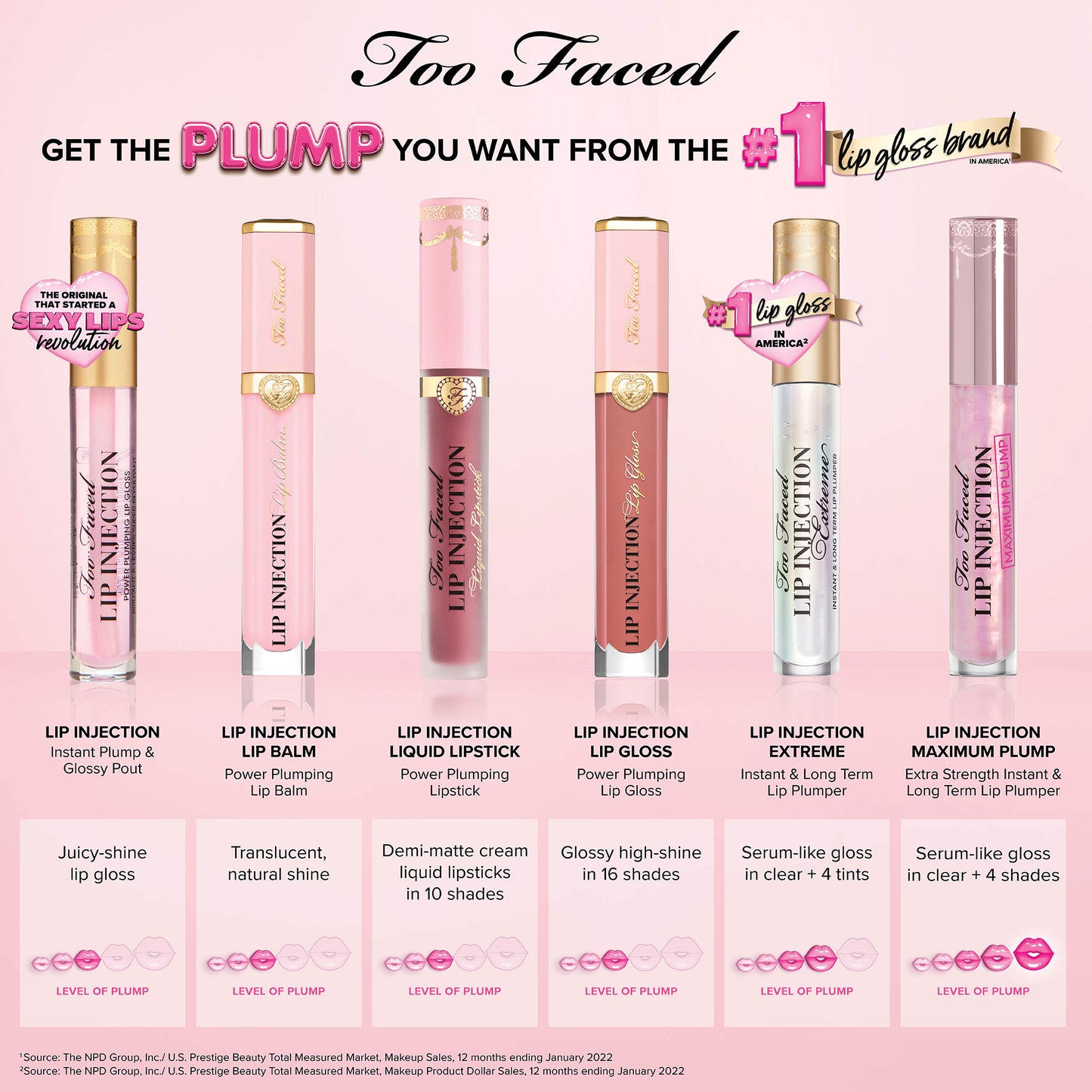 Too faced - Lip Injection Lip gloss