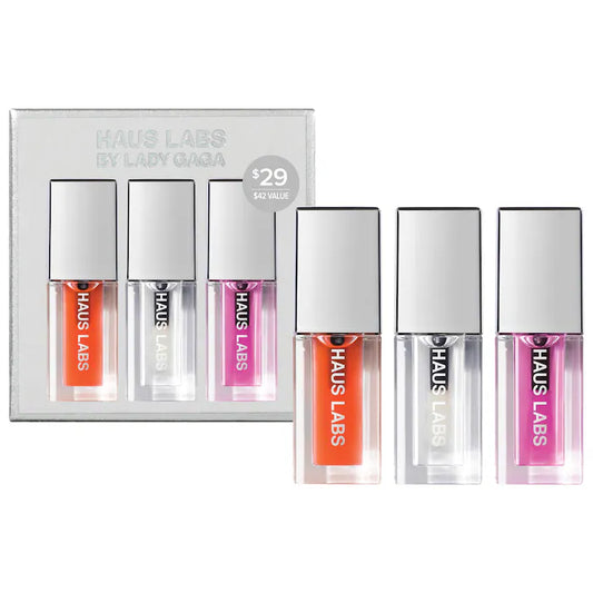 Haus labs - Mini PhD Lip Oil trio set