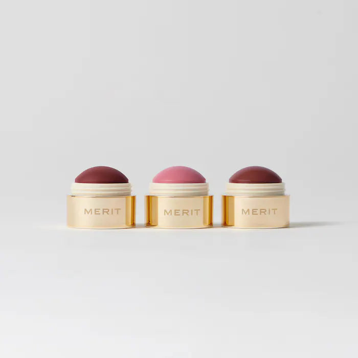 MERIT Mini Flush Balm Blush Trio