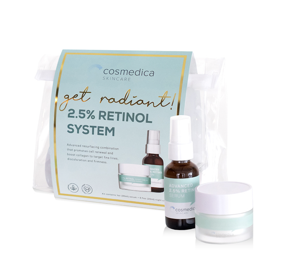 Cosmedica - 2.5% Retinol Facial System