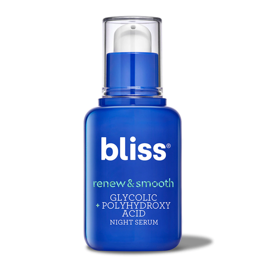 Bliss - Renew & Smooth Night Glycolic Acid Serum